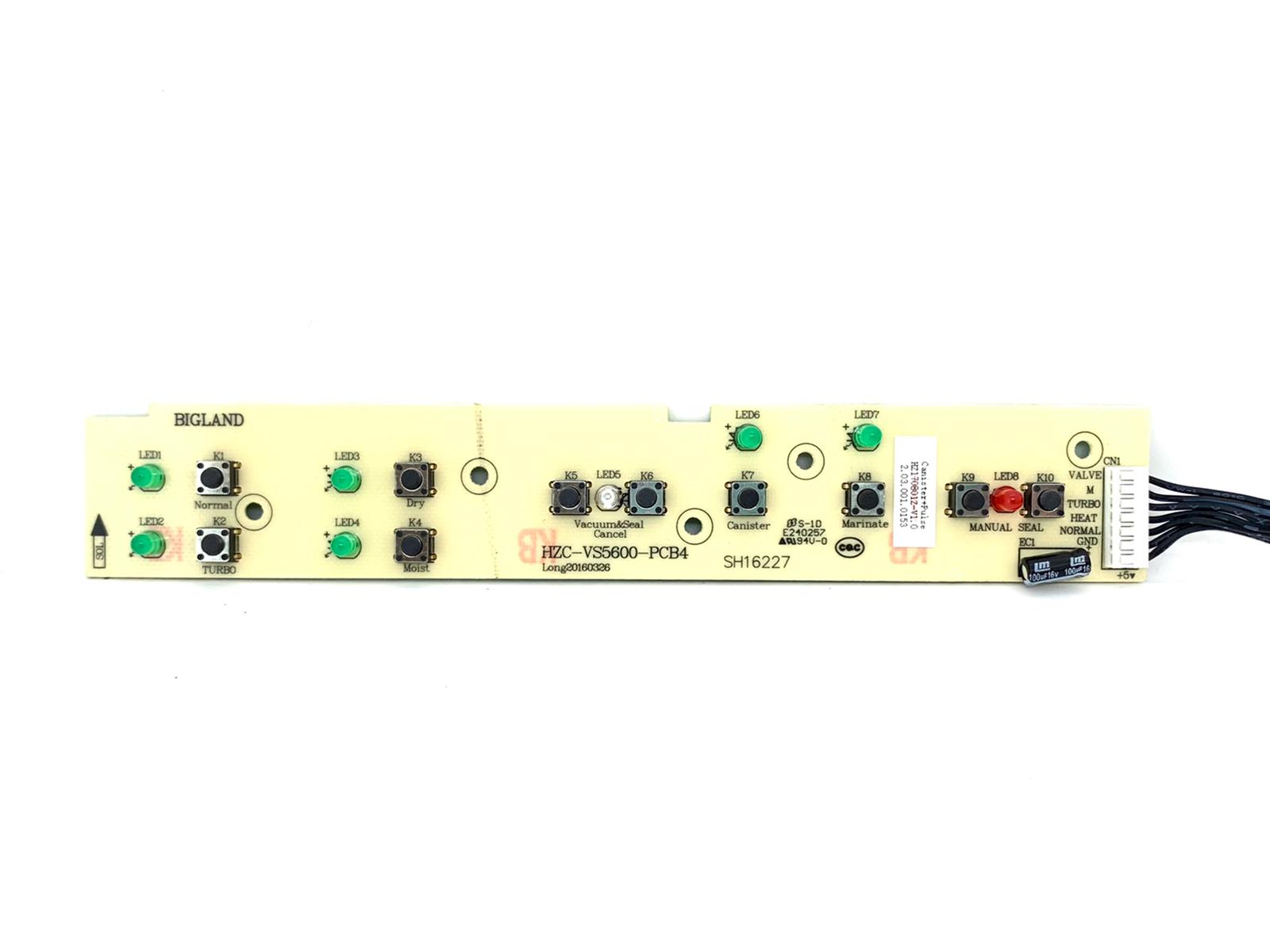 Control Board HZC-VS5600-PCB4 Magic Vac Dinamika P0211ED