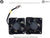FAN RIGHT*2 60x60x25 PRJ MX813ST