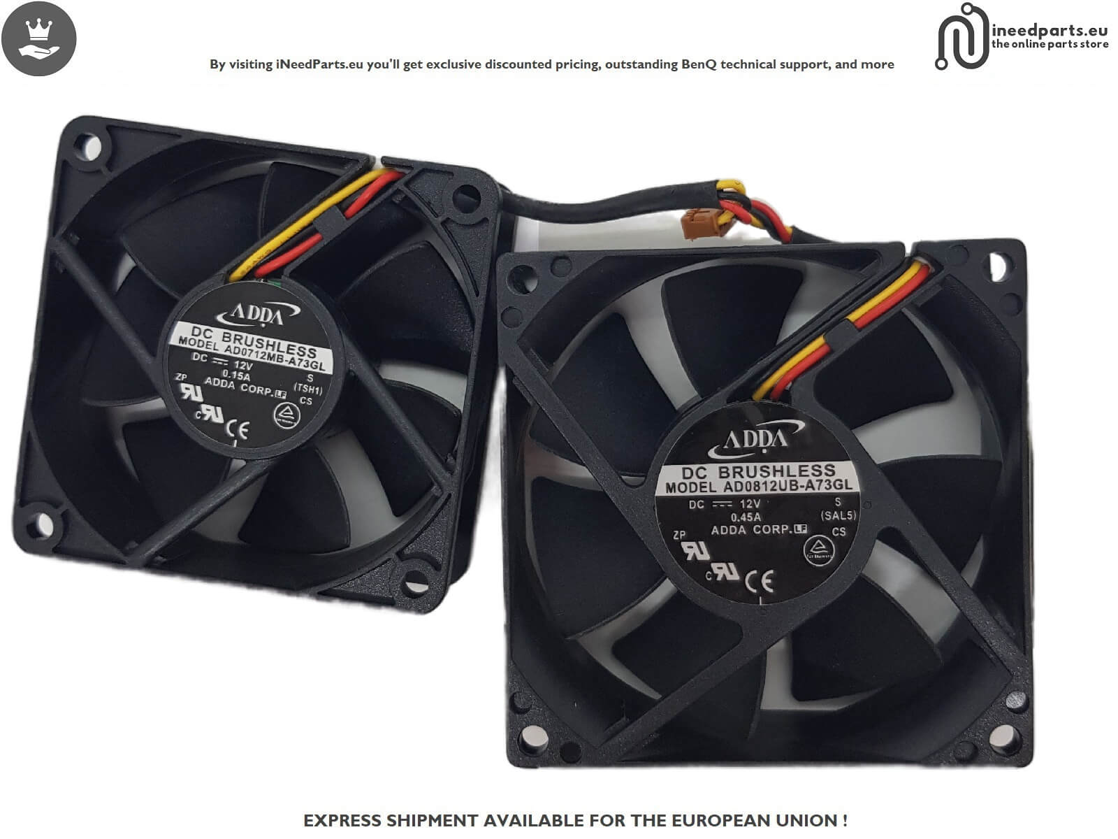 FAN*2 70*80*25 65MM AD0712MB