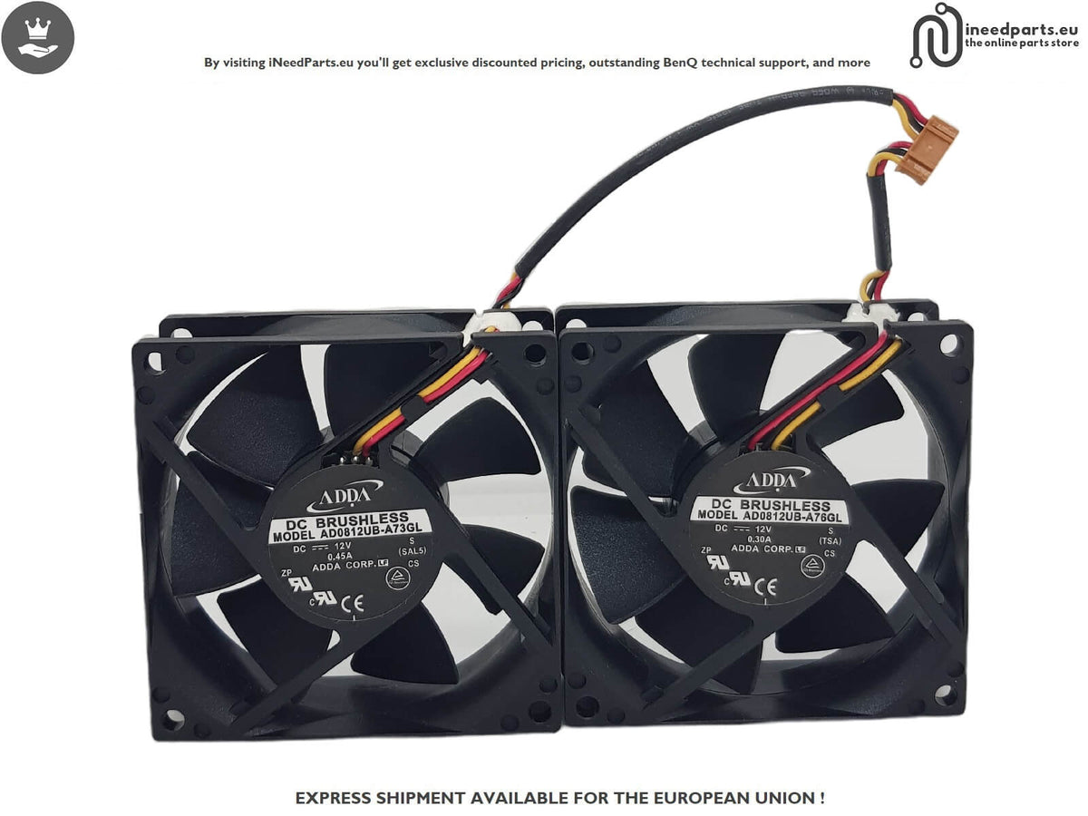2xFAN 80x80x25 AD0812 BenQ PRJ MP622