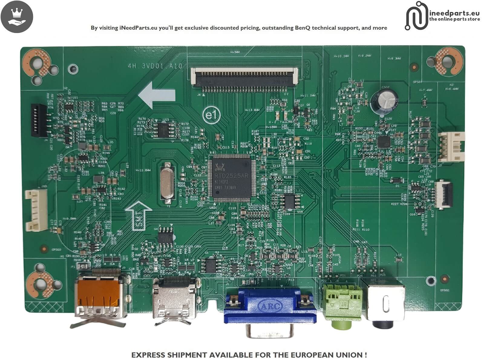 Interface Board INX-LCB LCD GW2480