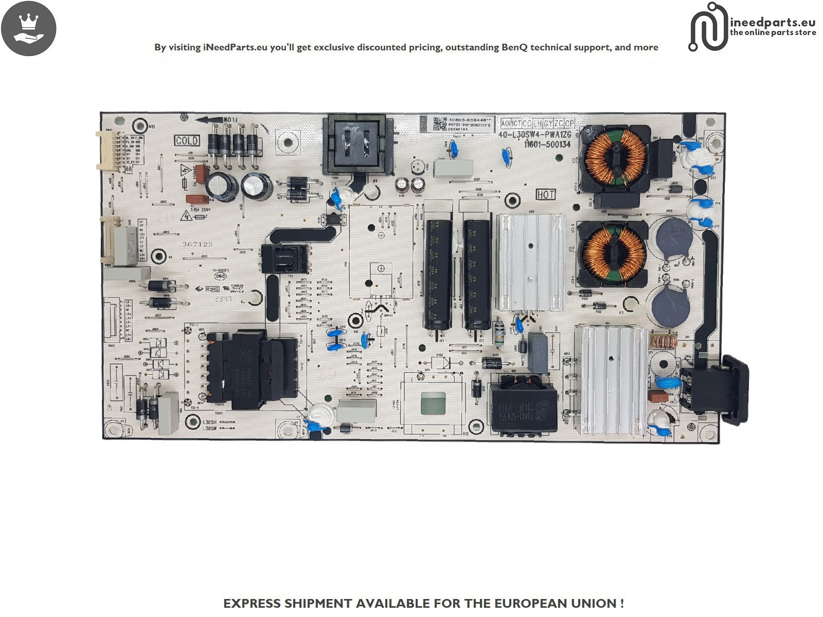 Power Board TV TCL 65C655 40-L30SW4-PWA1ZG 11601-500134