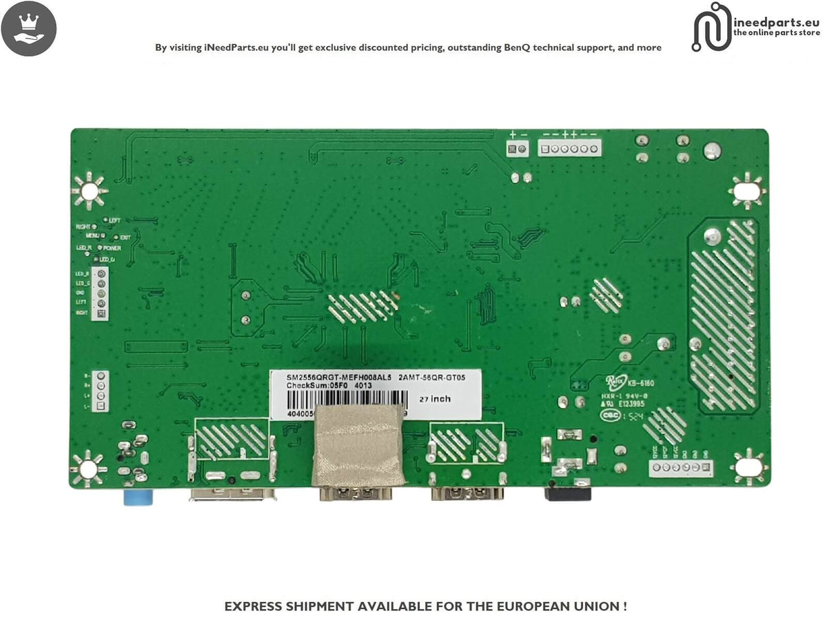 PCBA INTERFACE BOARD VIEWSONIC LCD VX2728J SM2556QRGT