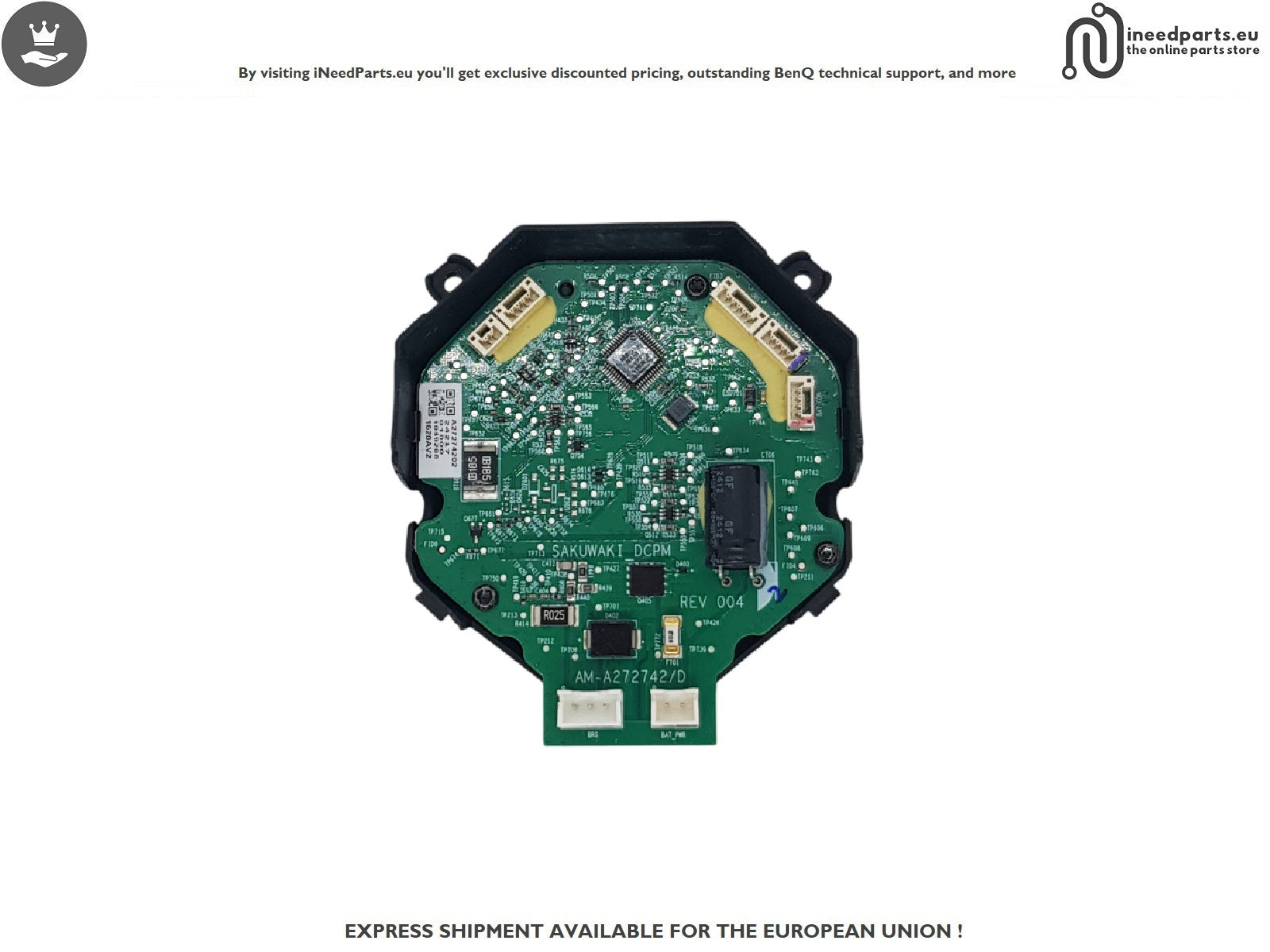 Control Board for AEG 6000 Cordless Vacuum Cleaner, ETM Test Winner, White, AP61HB21SH A27274202