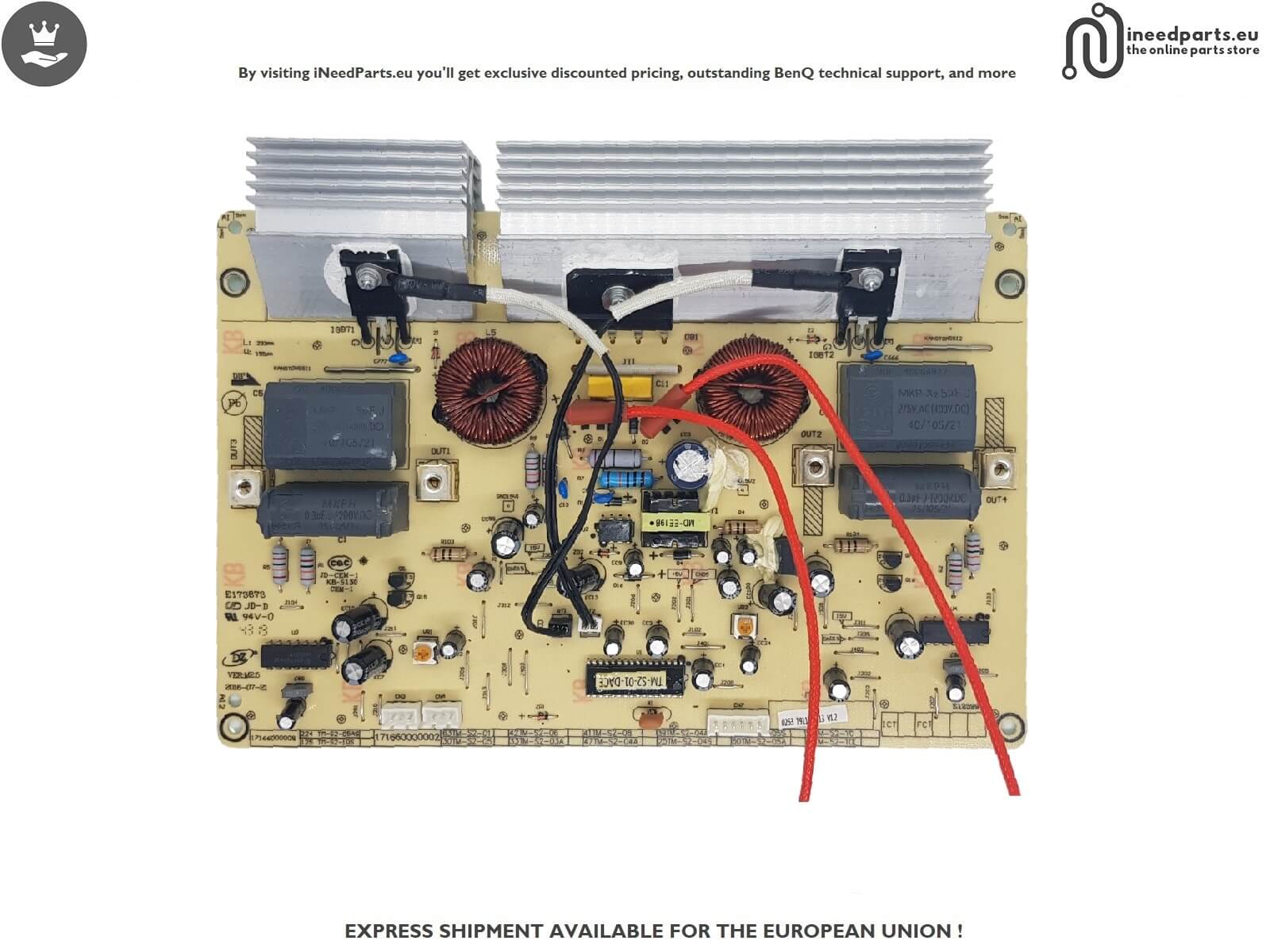 CONTROL BOARD FOR Candy CID 633DC 0263 191114W13  V1.2