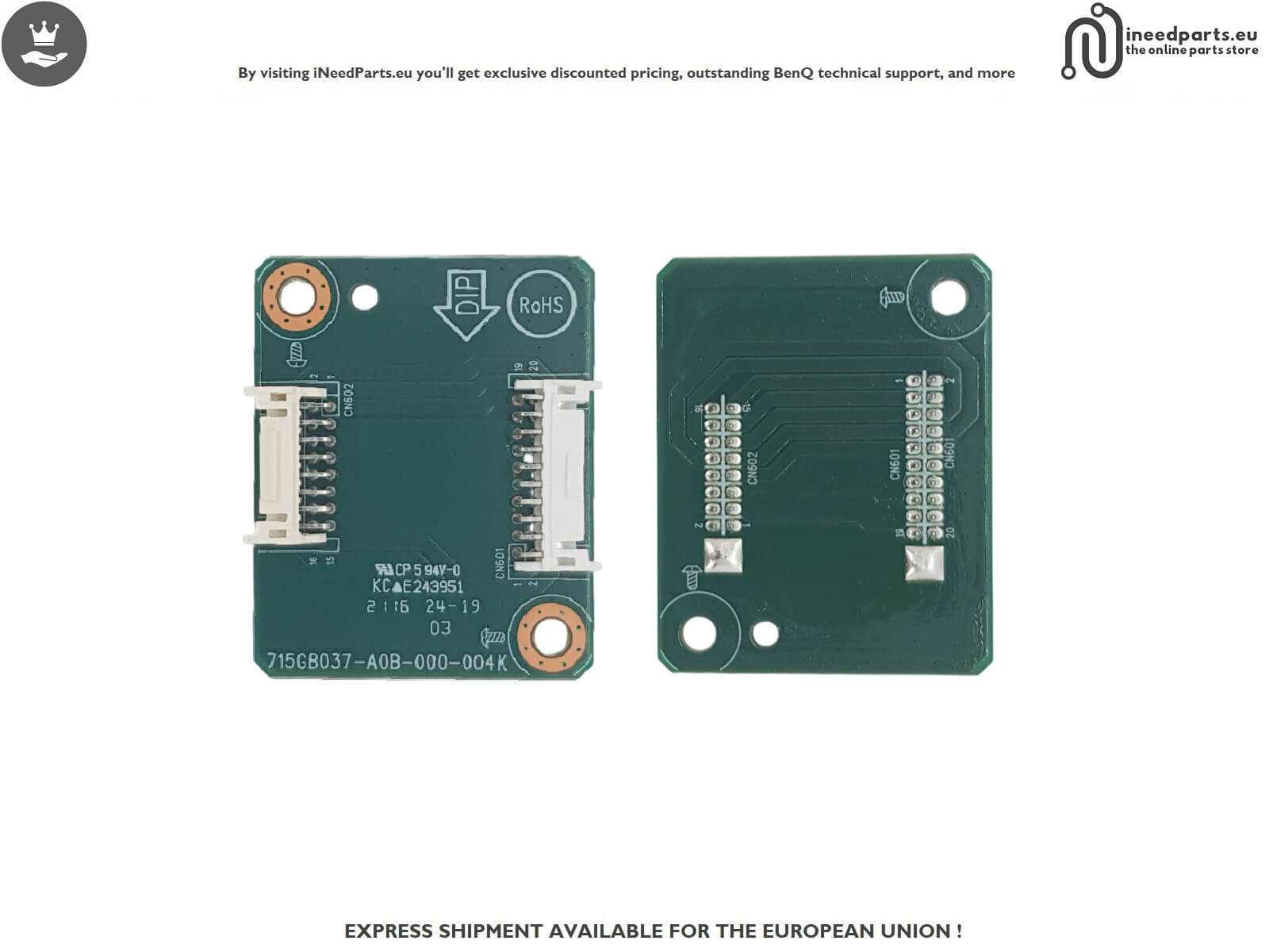 Circuit Board TV PHILIPS 55OLED93612 715GB037-A0B-000-004K