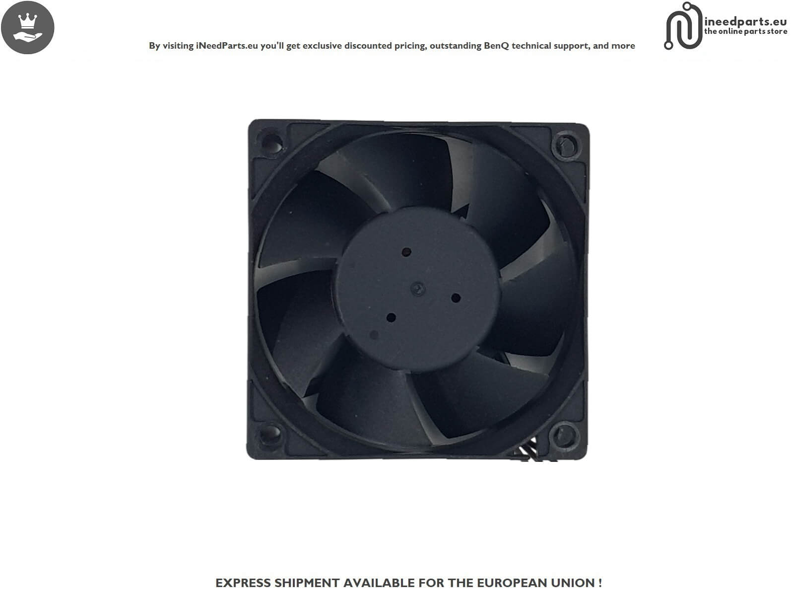 FAN 70x70x25 145MM AD07012DB ESD BENQ MH680, MW603, MW721, MX602, MX662, MX666, MX666+, MX720, TH680, TH681, TH681+, TH682ST, W1070, W1070+, W1070+w, W1075, W1080ST, W1080ST+