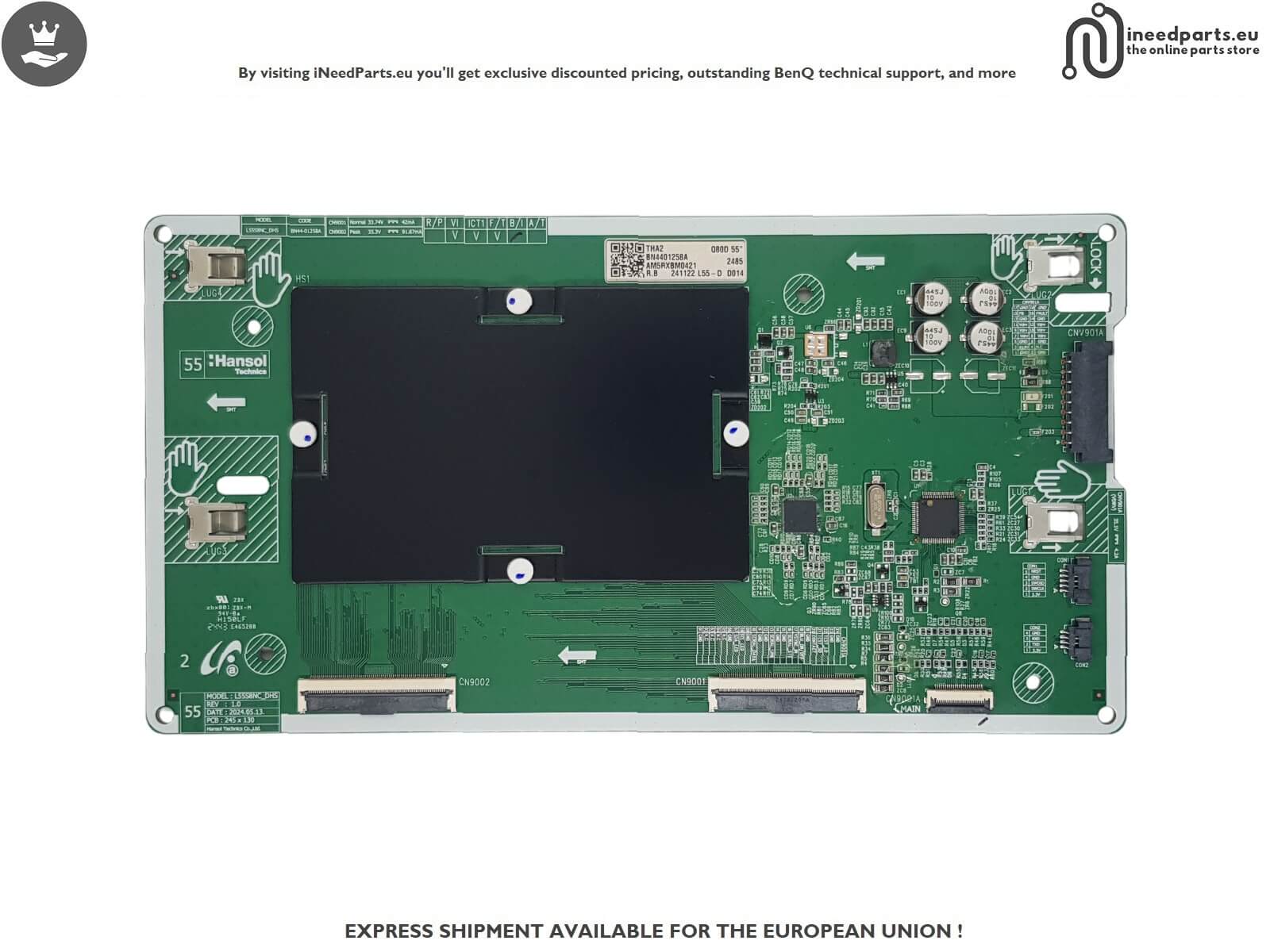 LED Driver Board TV SAMSUNG QE55Q80DAT BN44-01258A
