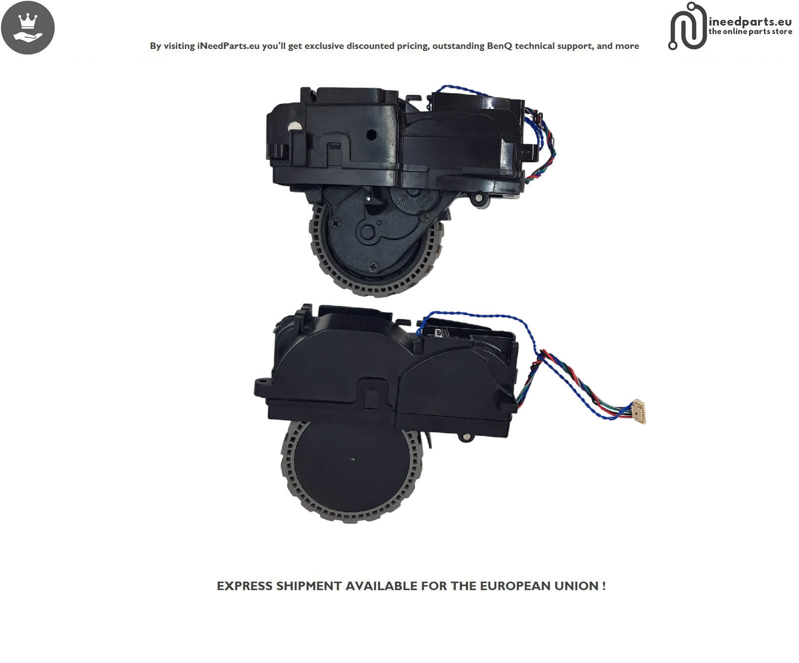 LEFT AND RIGHT WHEEL FOR ECOVACS DEEBOT T30S PRO