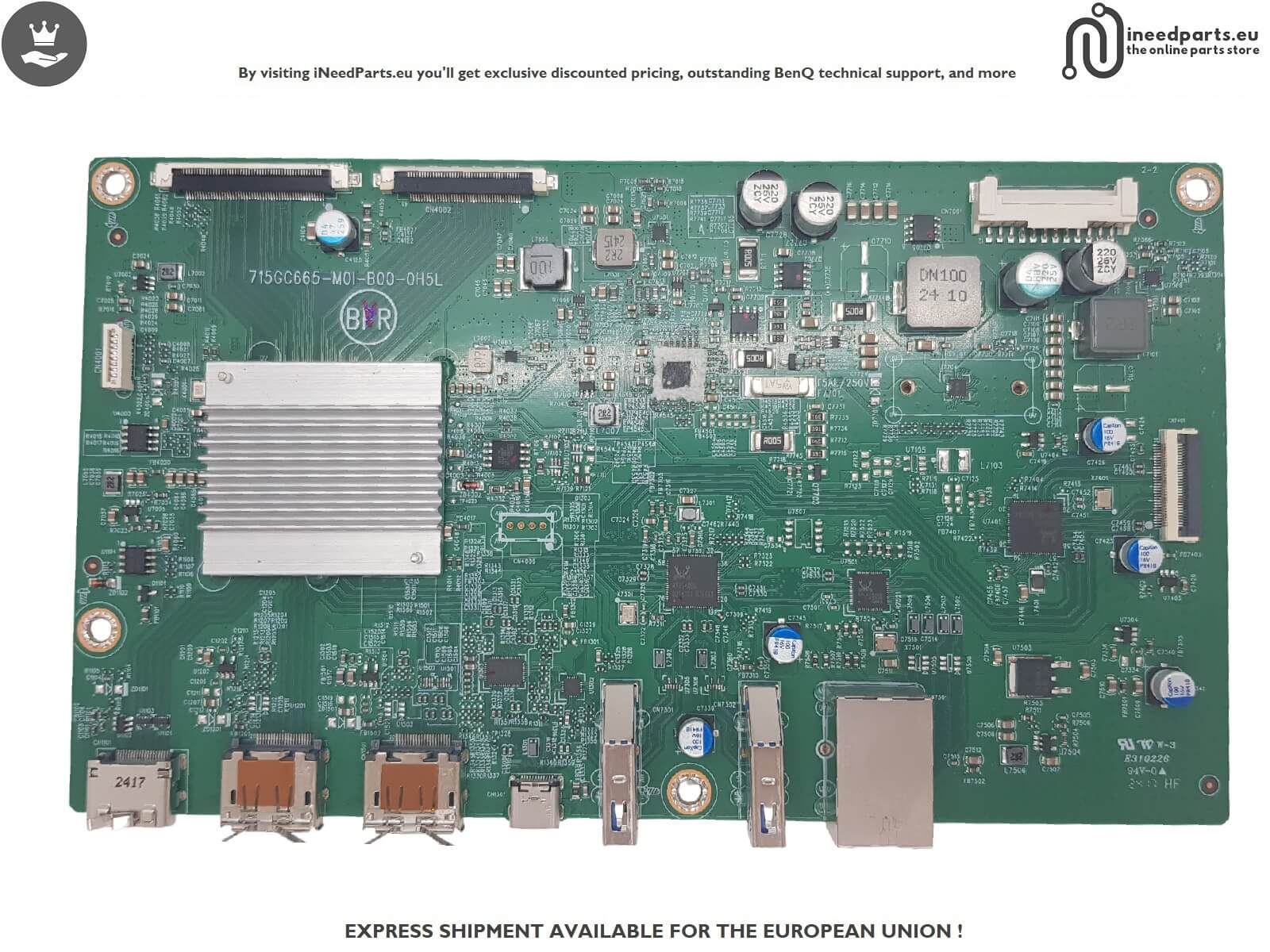 Main Board DELL monitor P2723DE 715GC665-M0I-B00-0H5L