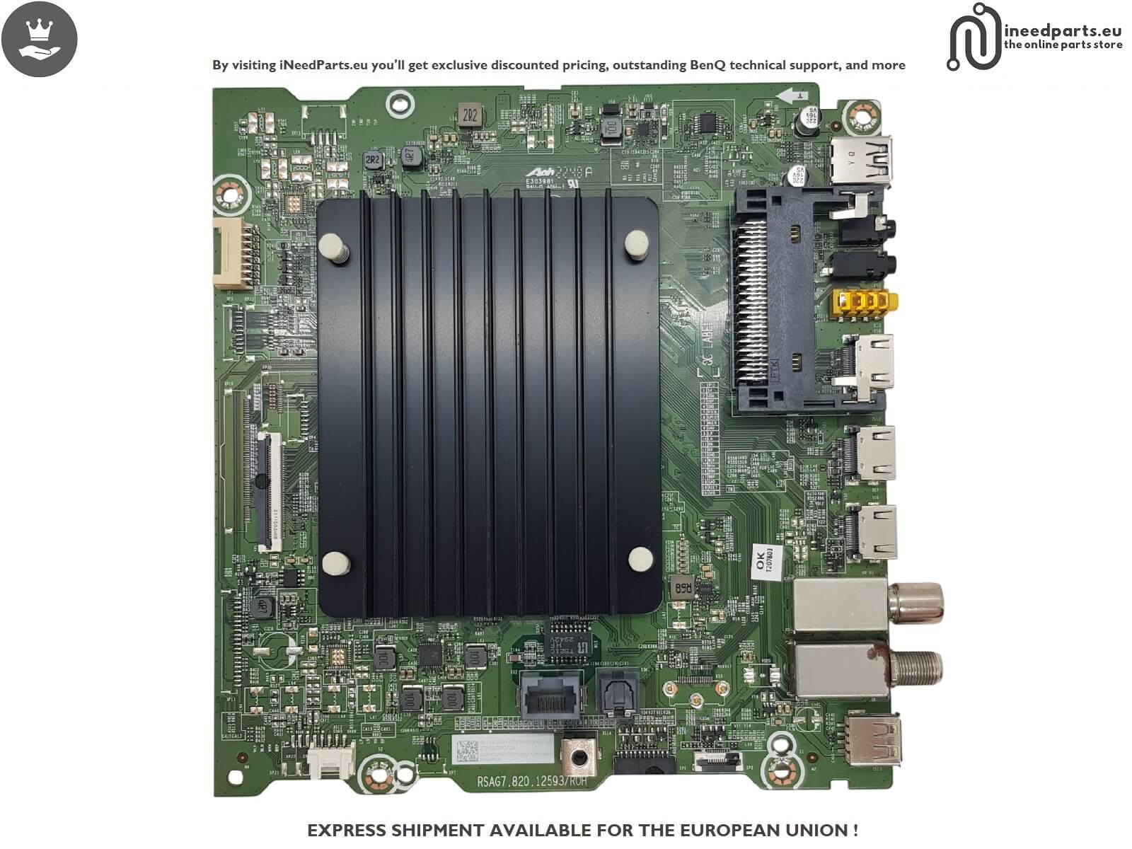 Main Board TV HISENSE 58A7G1 RSAG7.820.12593/ROH