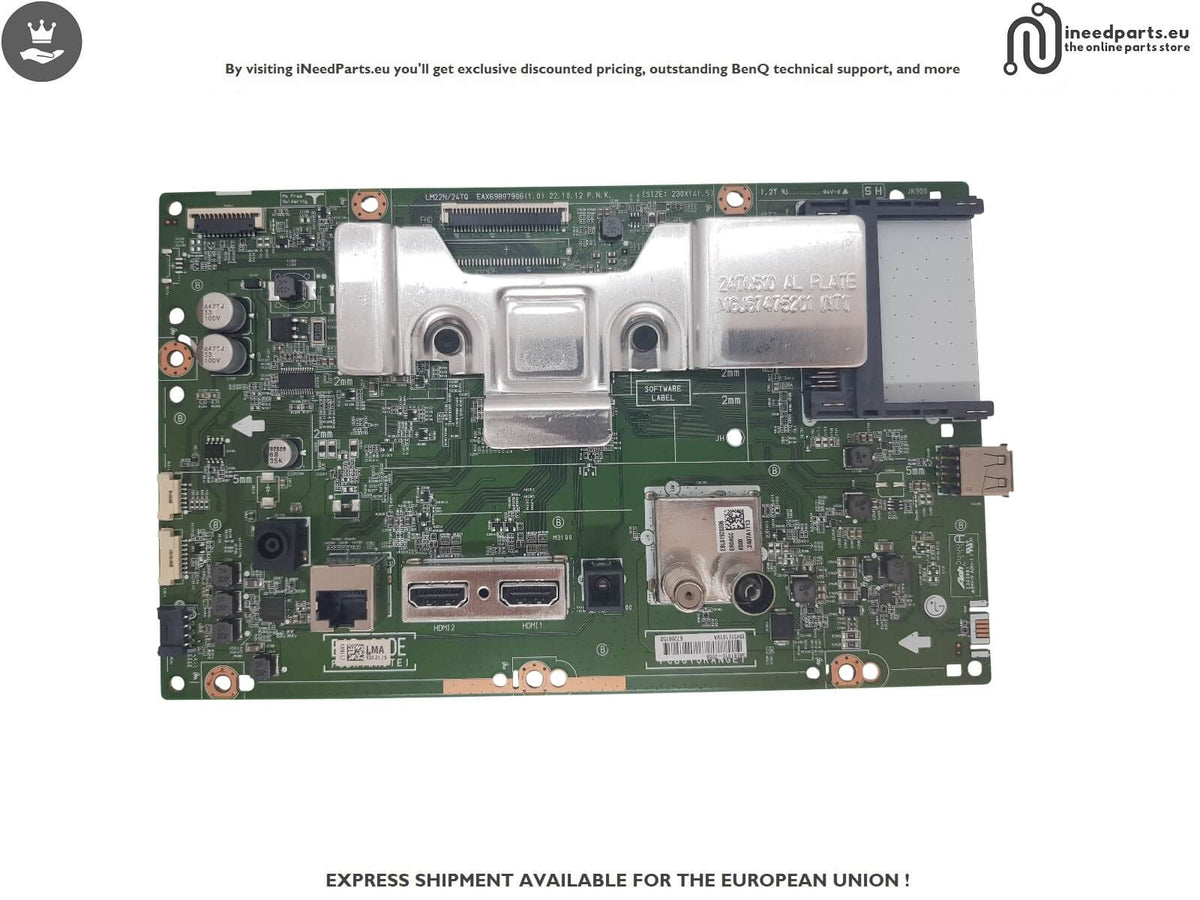 Main Board TV LG 27TQ615S-PZ MH51E101VA EAX69897906