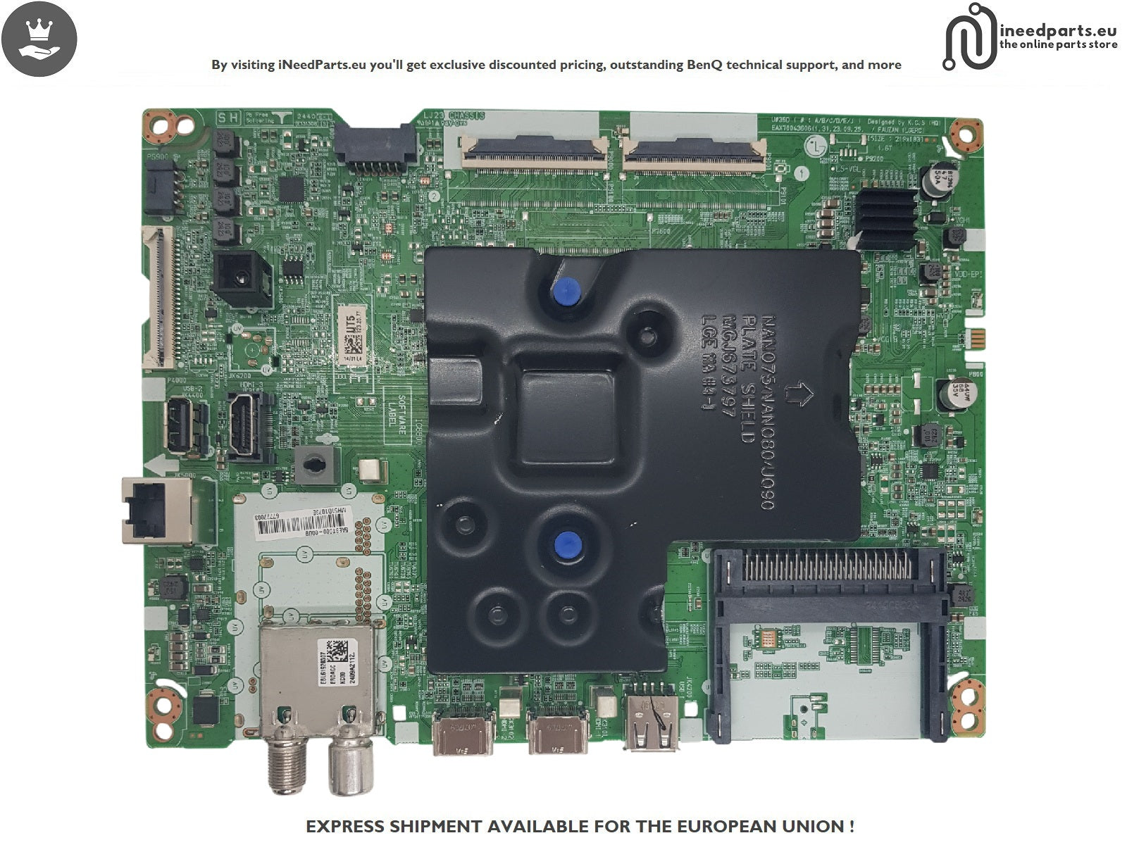 Main Board TV LG 43NAN082T3B EAX70043606