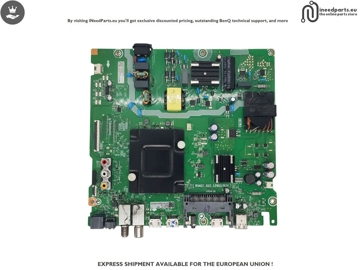 Main Board + Power Board TV HISENSE 50A6K RSAG7.820.12803ROH