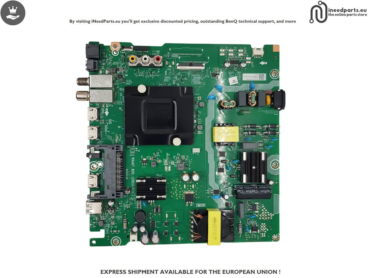 Main Board + Power Board TV HISENSE 55E7KQ RSAG7.820.12903ROH