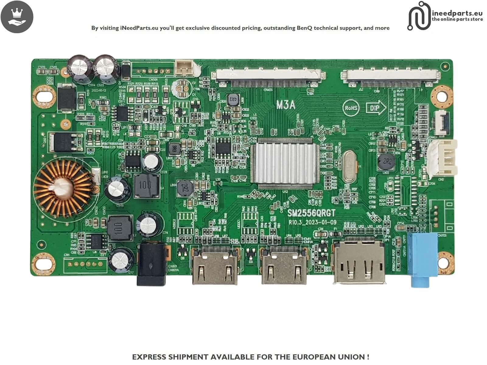PCBA INTERFACE BOARD VIEWSONIC LCD VX2728J SM2556QRGT