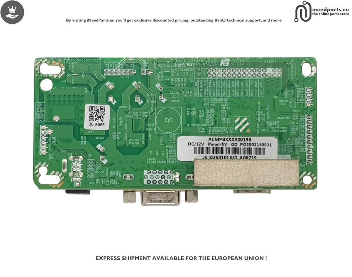 PCBA INTERFACE BOARD VIEWSONIC VA240-H-2 HK.M.RT.2313E01