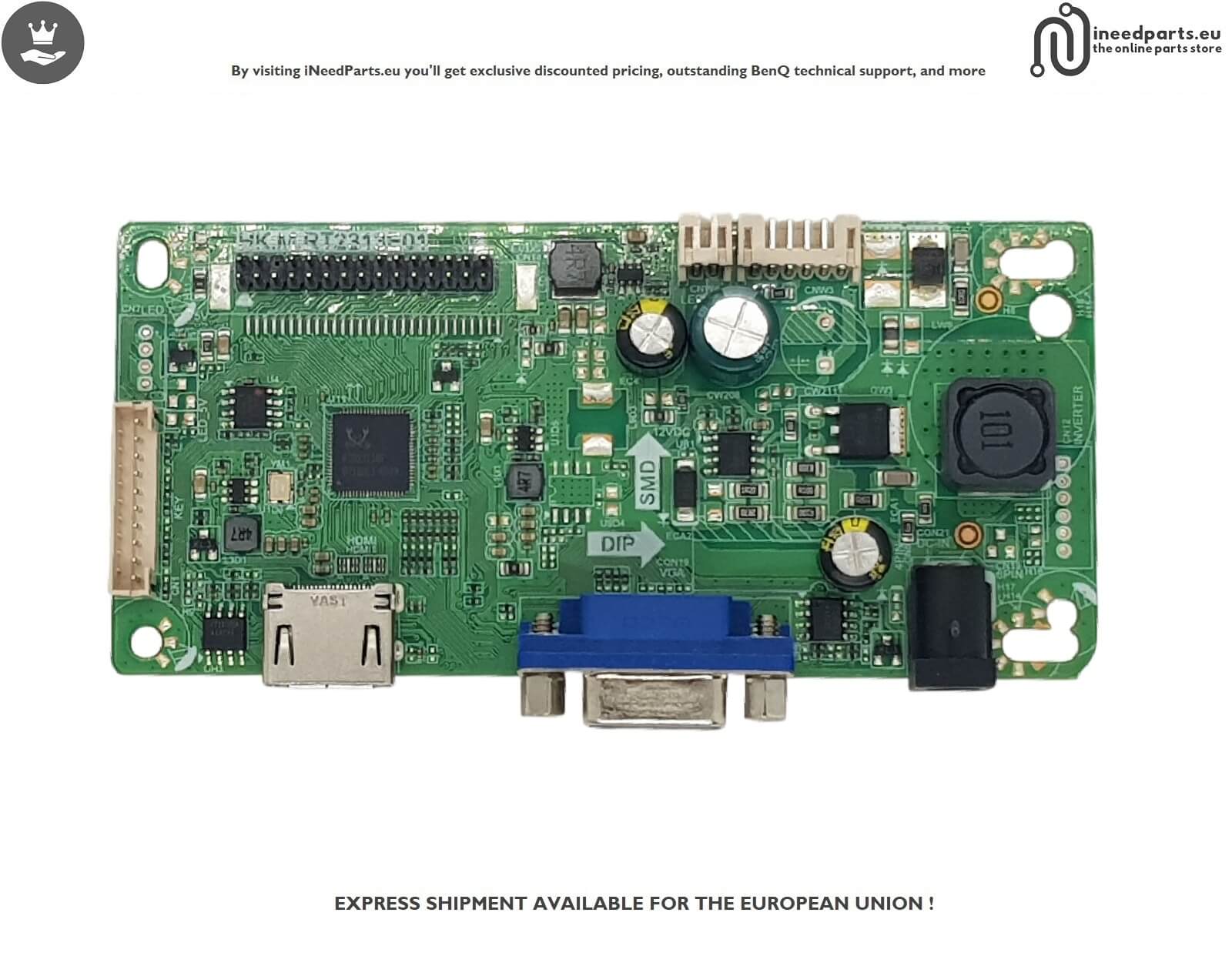 PCBA INTERFACE BOARD VIEWSONIC VA240-H-2 HK.M.RT.2313E01
