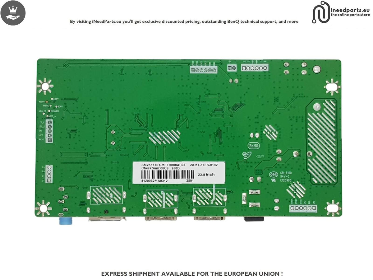 PCBA INTERFACE BOARD VIEWSONIC VX2479A-HD-PRO SM2557T01