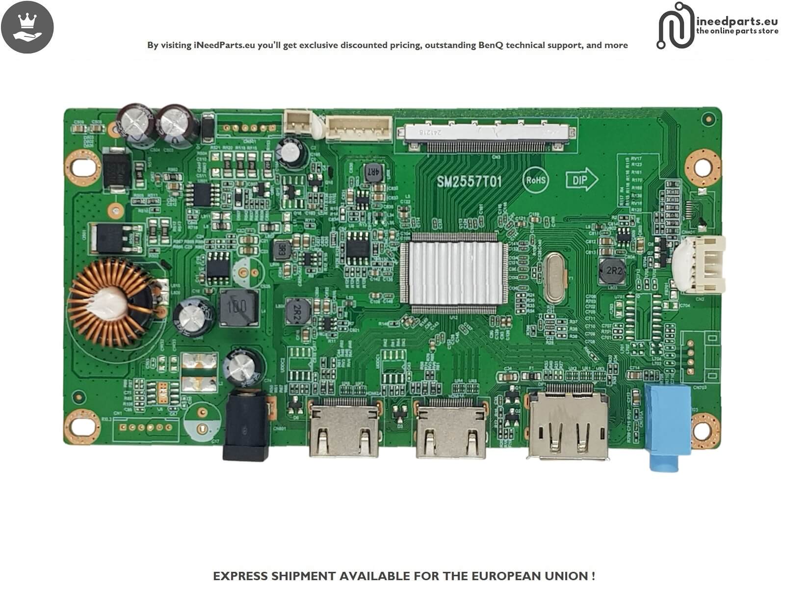 PCBA INTERFACE BOARD VIEWSONIC VX2479A-HD-PRO SM2557T01