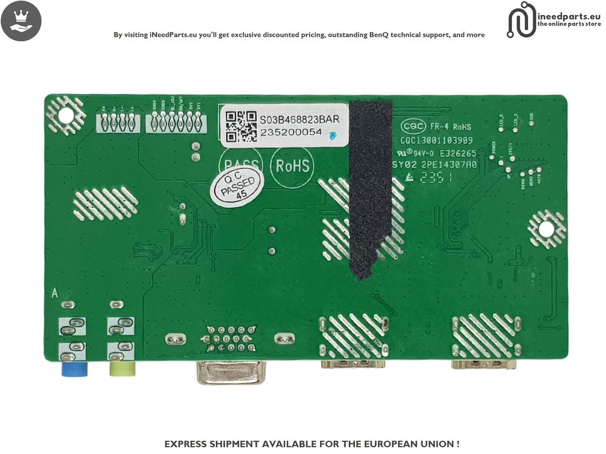 PCBA INTERFACE BOARD VIEWSONIC VX2776-SMH VL823XAC