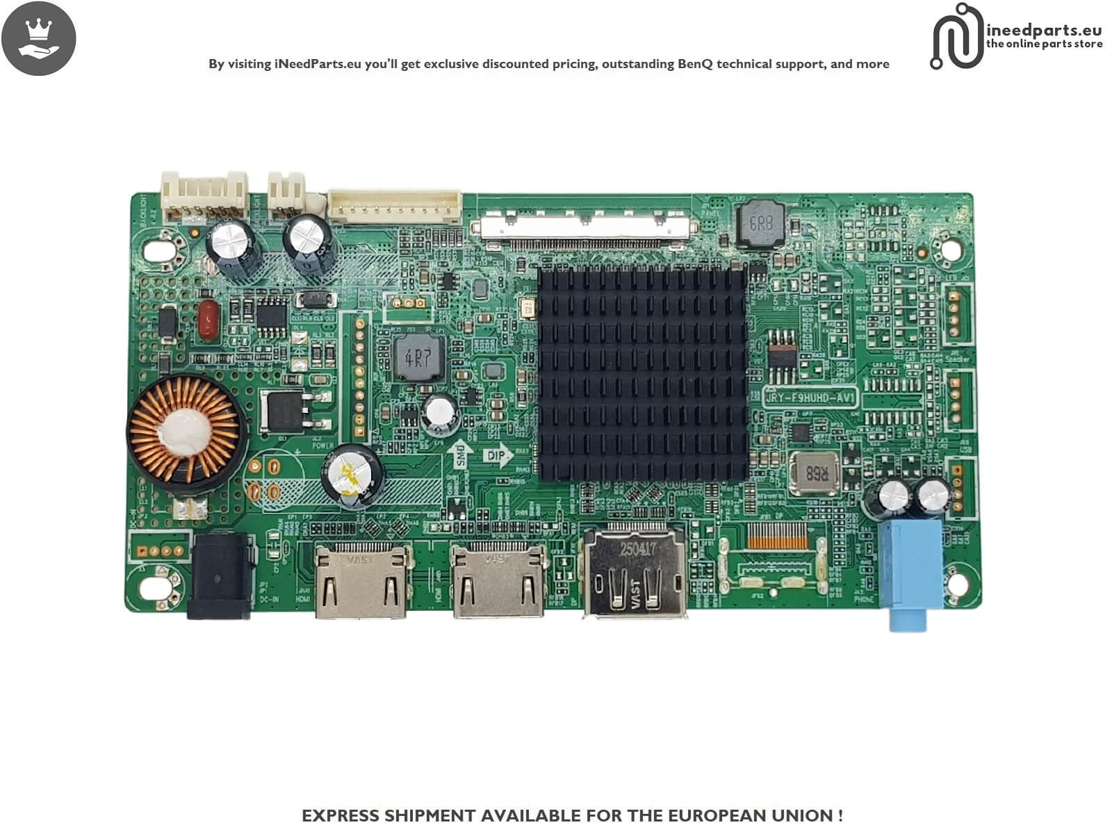 PCBA INTERFACE BOARD VIEWSONIC VX27G1-2K JRY-F9HUHD-AV1