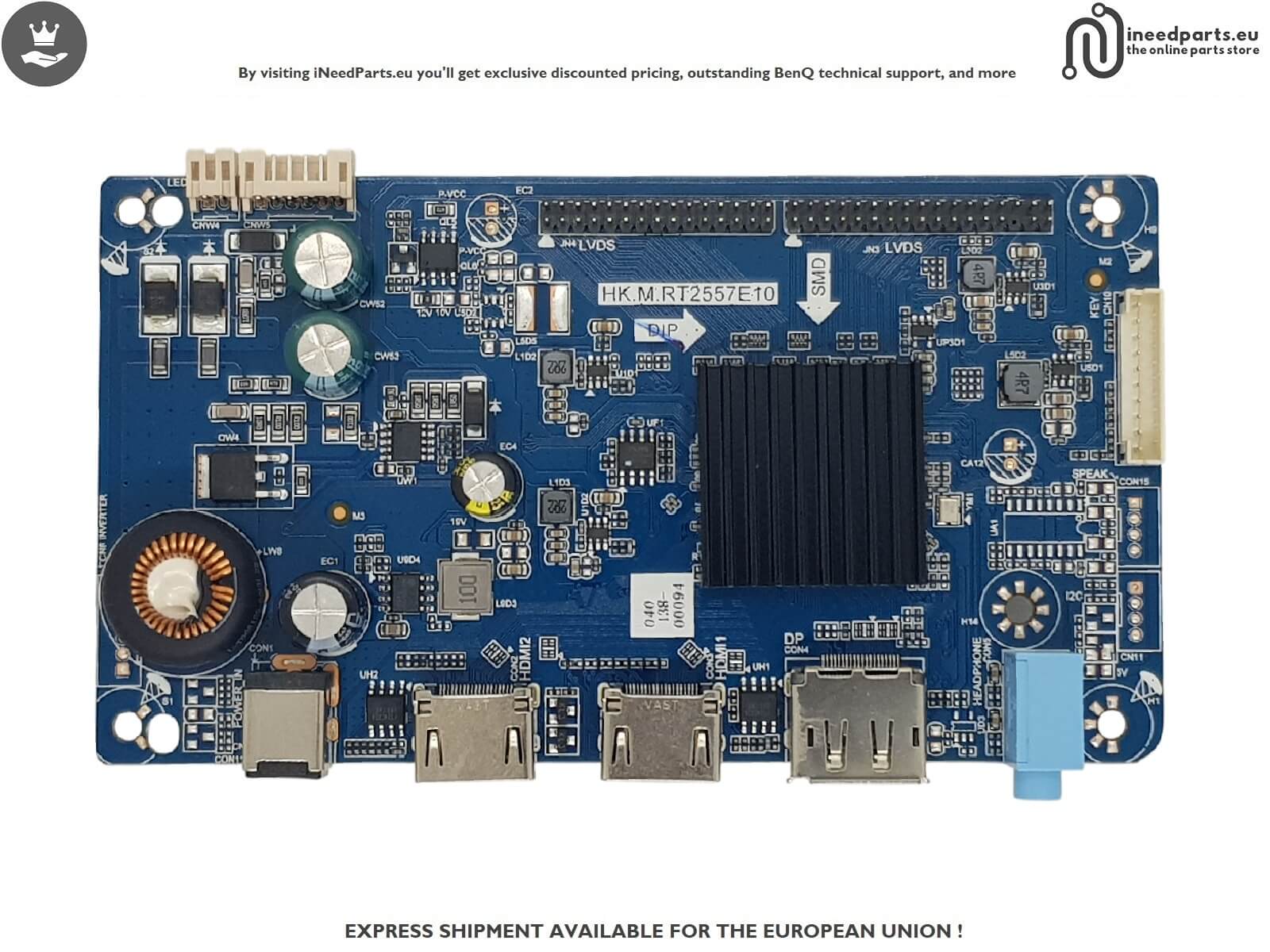 PCBA INTERFACE BOARD VIEWSONIC VX27G1-HD HK.M.RT2557E10