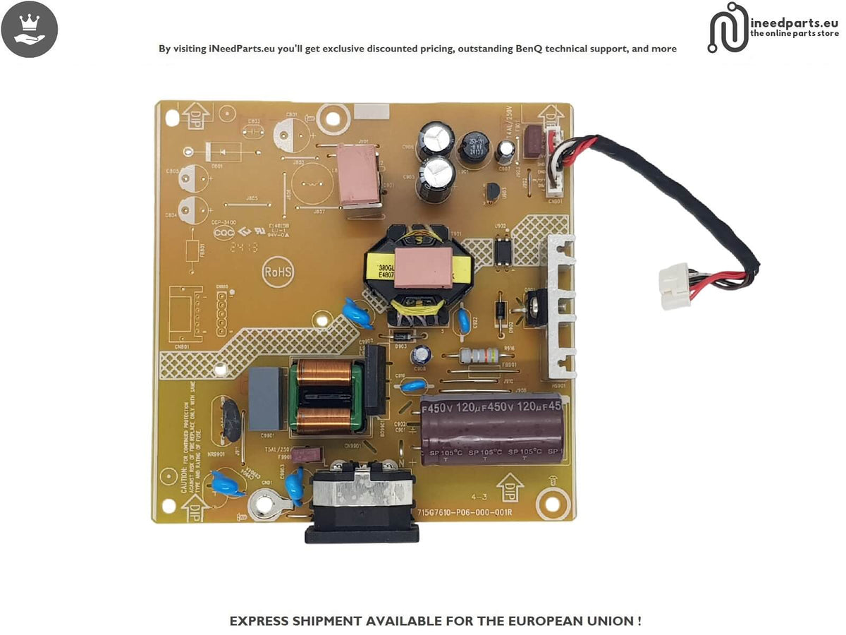 PCBA POWER BOARD VIEWSONIC LCD VX2728J 715G7610-P06-000-001R