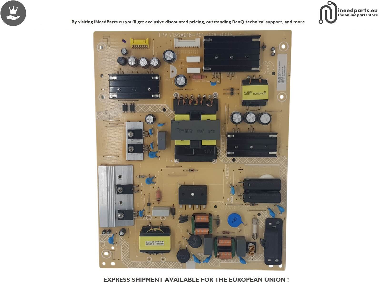 Power Board TV PHILIPS 58PUS7805/12 715GA018-P01-006-003S