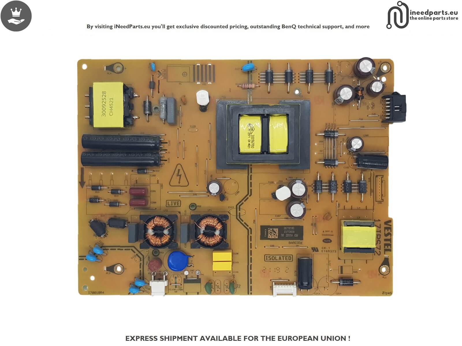 Power Board TV HORIZON 43HL7390FB 17IPS72