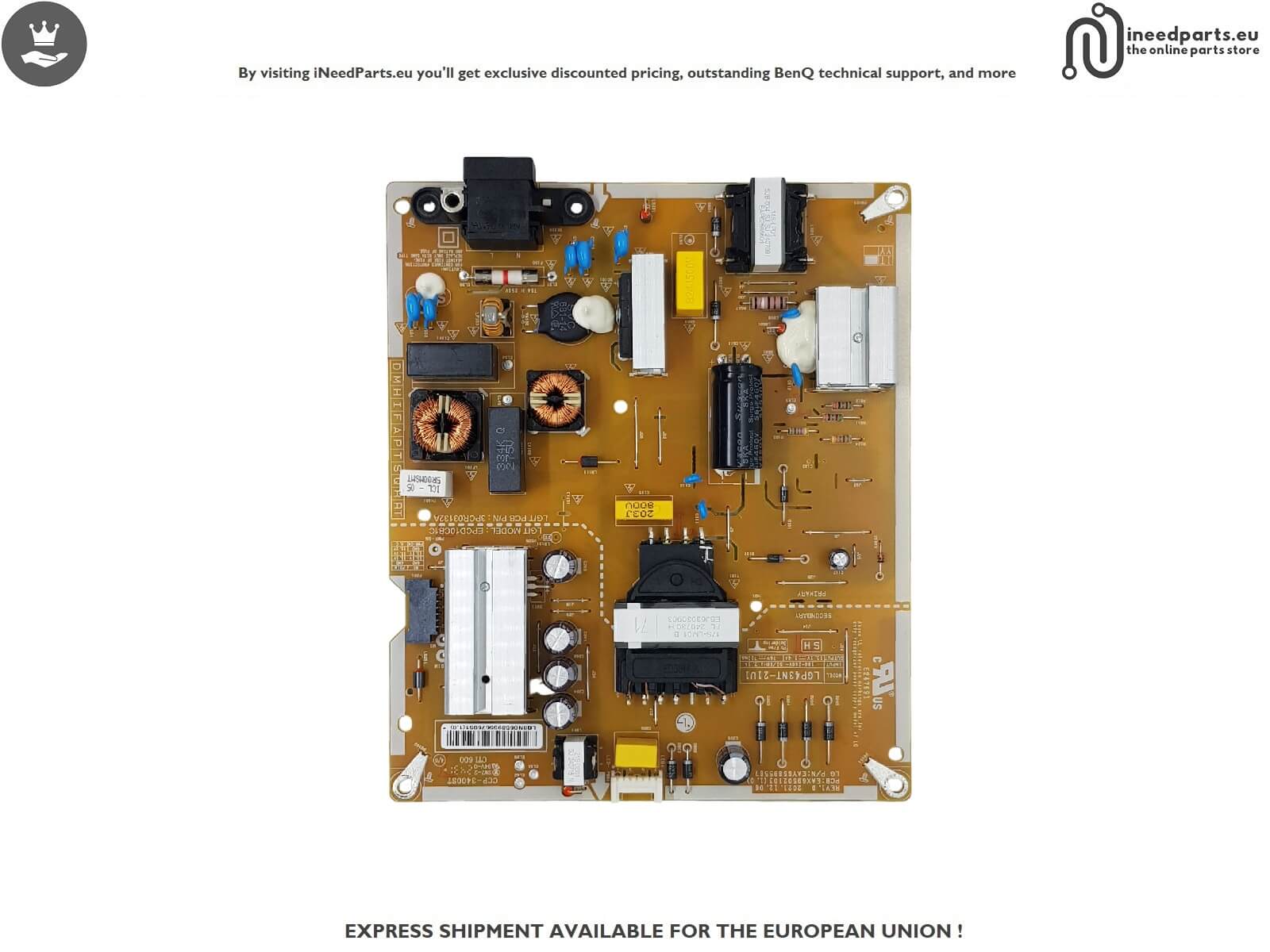 Power Board TV LG 43NANO81T3A EAX69502103
