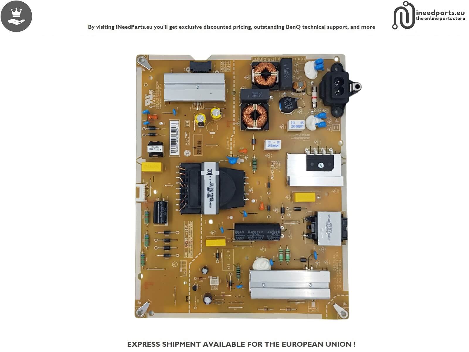 Power Board TV LG 65UQ75003LF EAX69083102