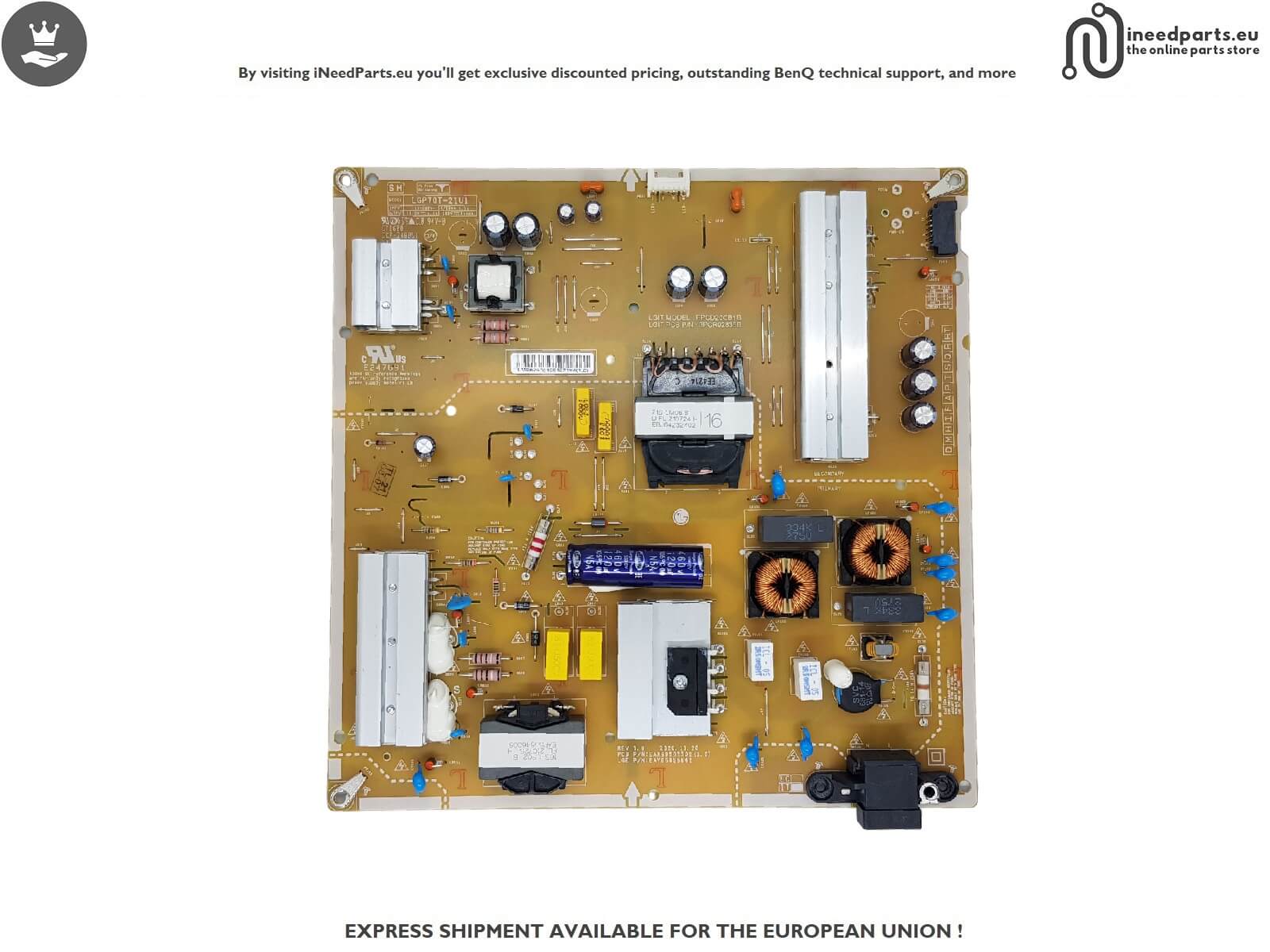 Power Board TV LG 70UP76703LB EAX69502302