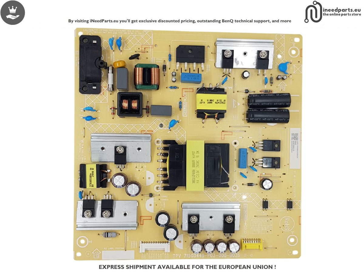 Power Board TV PHILIPS 55PUS8079/12 TPV 715GD449-P03-000-B03S