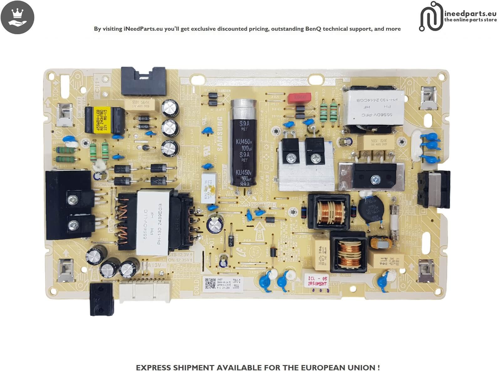 Power Board TV SAMSUNG UE55DU7172U BN44-01267E