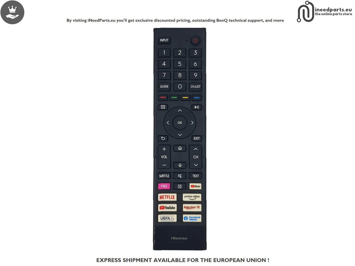 Remote Control TV HISENSE 55A6BG 55A6BG