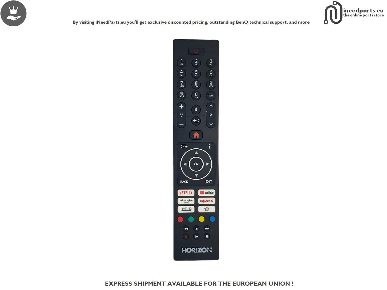 Remote Control TV HORIZON 43HL7390FB