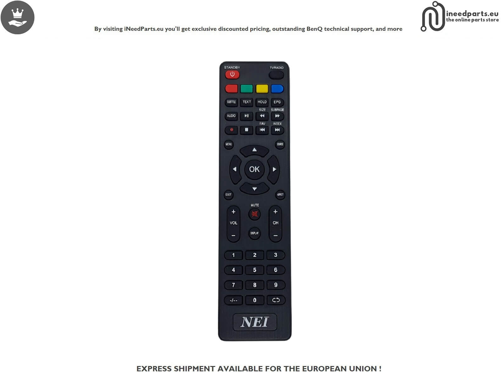 Remote Control TV NEI 25NE5000