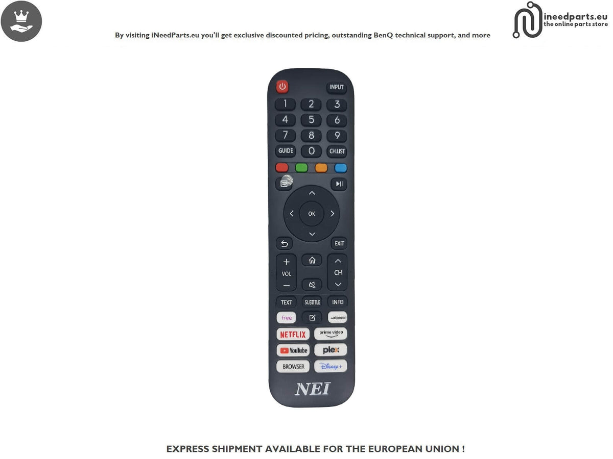 Remote Control TV NEI 32NE4900 32NE4901