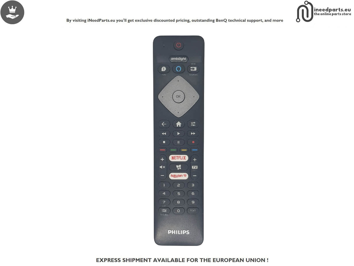 Remote Control TV PHILIPS 58PUS780512 RC4154405