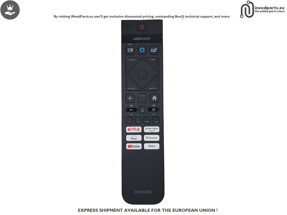 Remote Control TV PHILIPS 65PUS8919/12 RC4873401/01RP