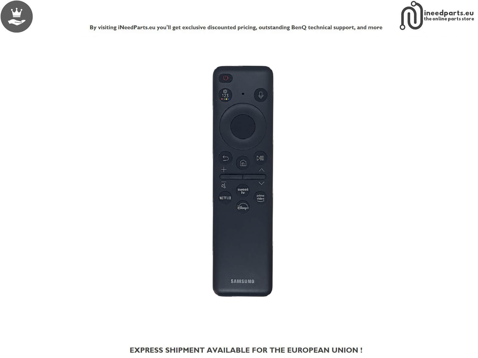 Remote Control TV SAMSUNG QE55Q80DAT BN59-01455C
