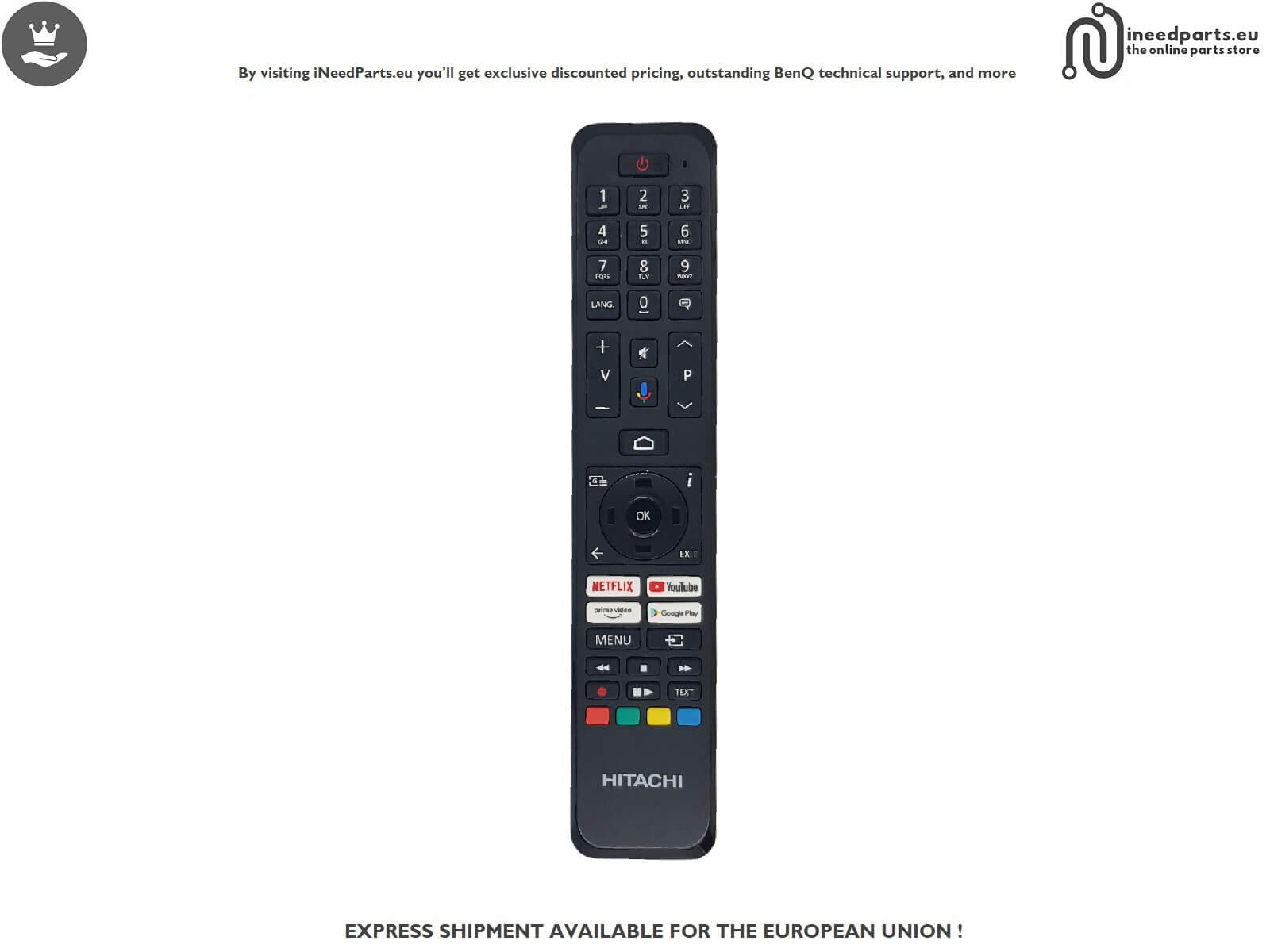Remote TV HITACHI 43HAQ6360 43HAQ6360