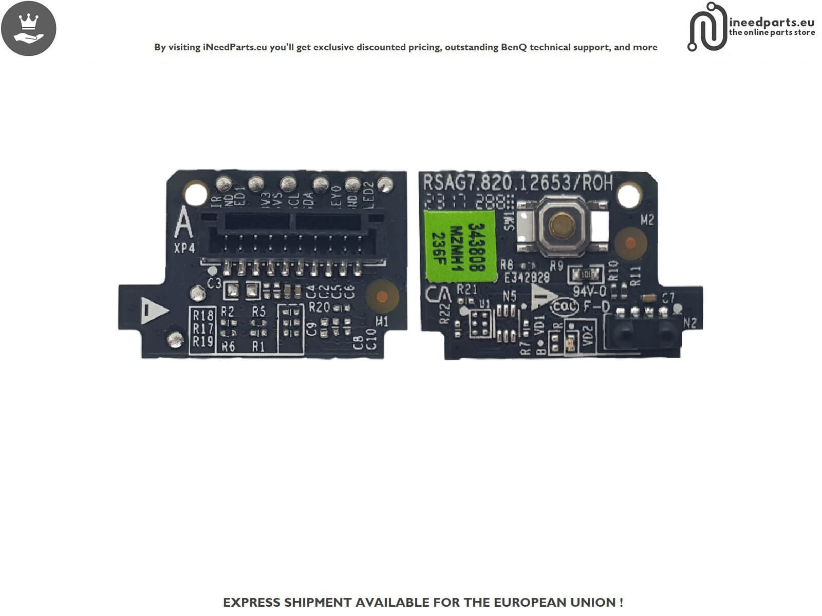 Switch Board TV HISENSE 58A6K RSAG7.820.12653ROH