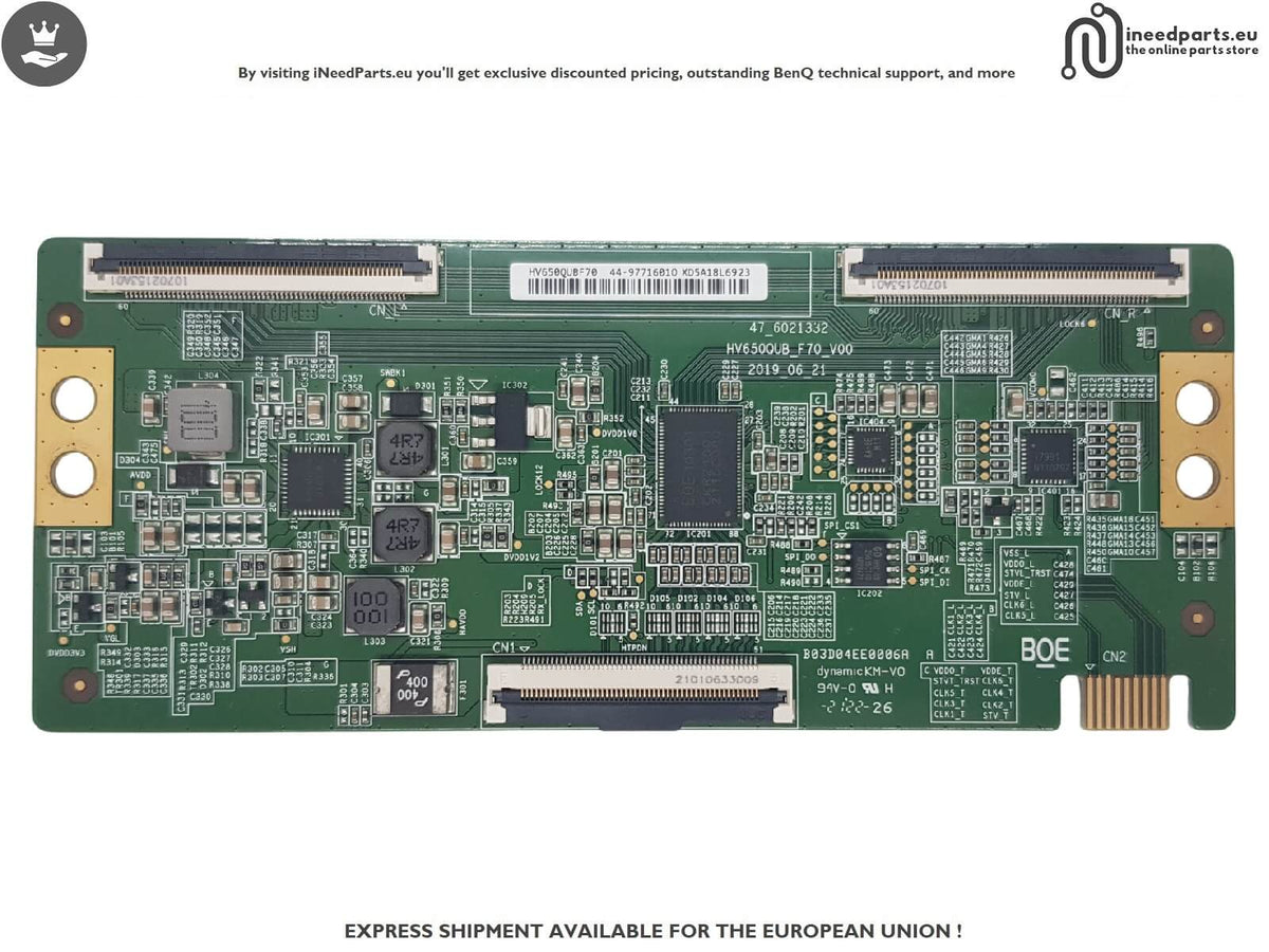 T-con Board TV PHILIPS 65PUS7506/12 HV650QUBF70
