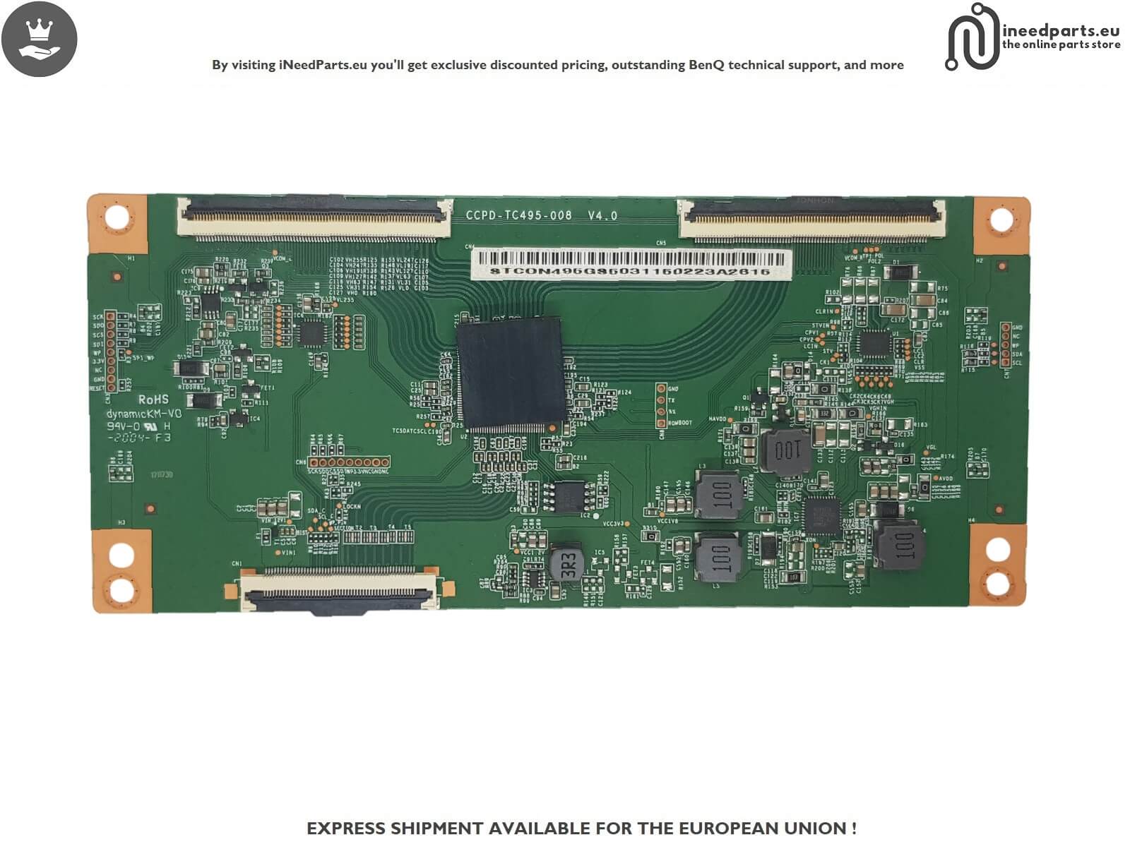 T-con TV HITACHI 50HK5601 CCPD-TC495-008