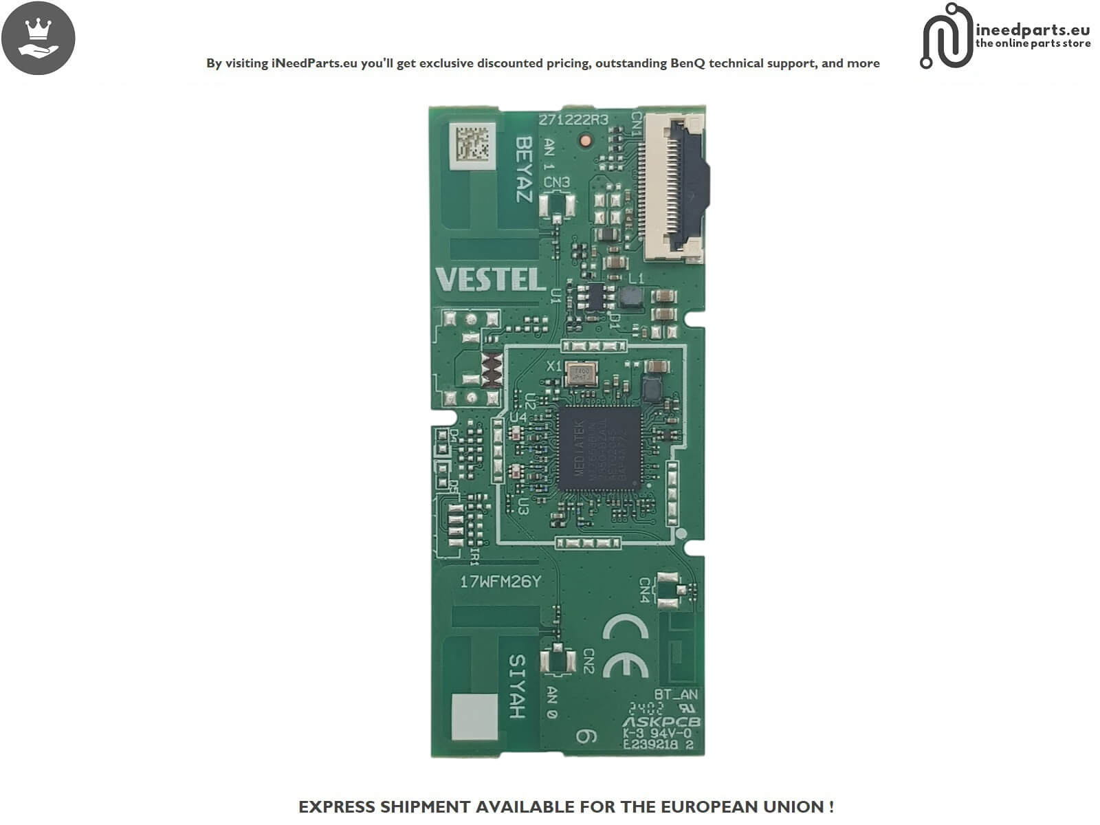 WiFi Board TV JVC LT-32VAH3335 17WFM26Y