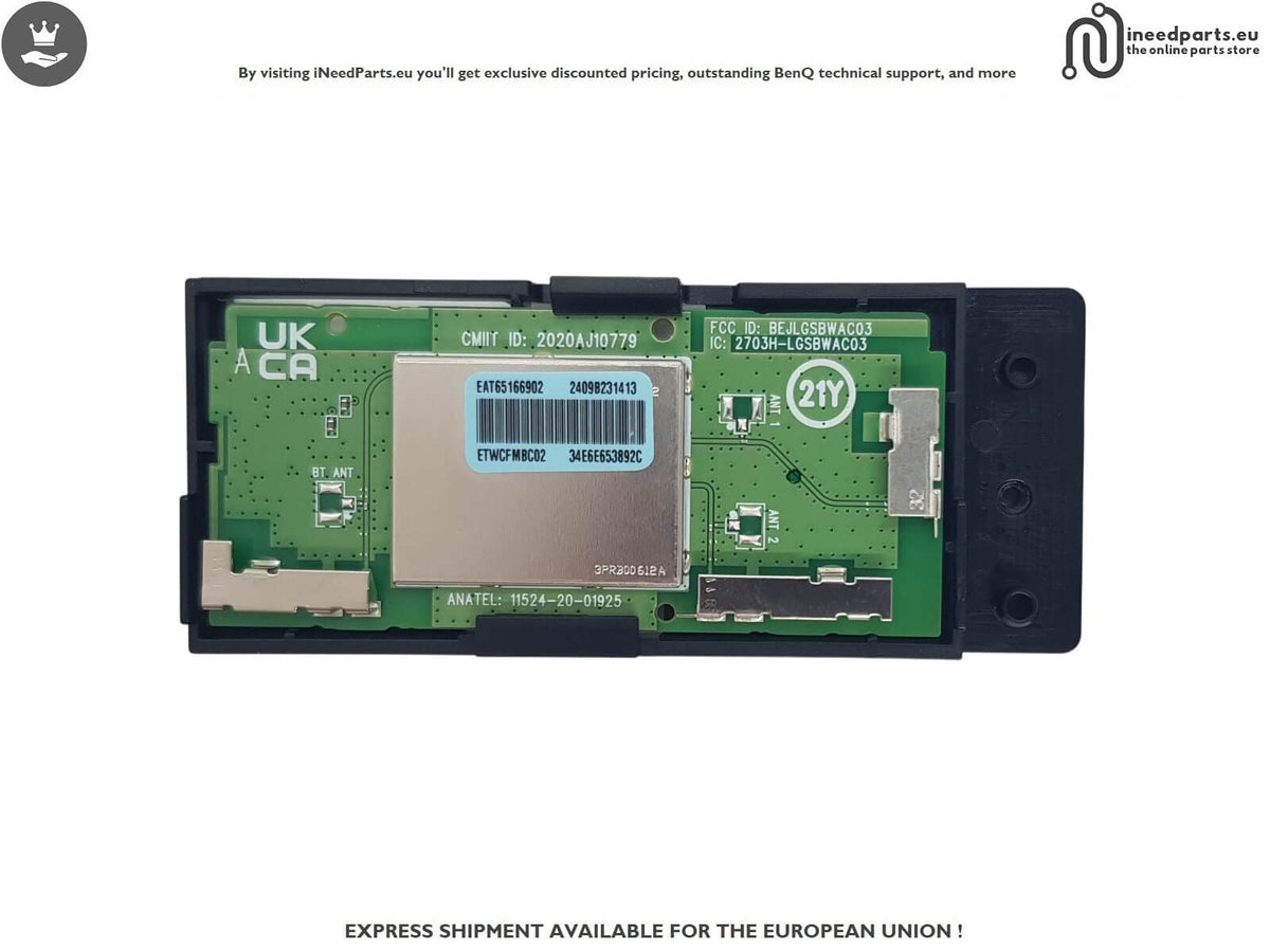 WiFi Board TV LG 27TQ615S-PZ EAT65166902 ETWCFMBCO2