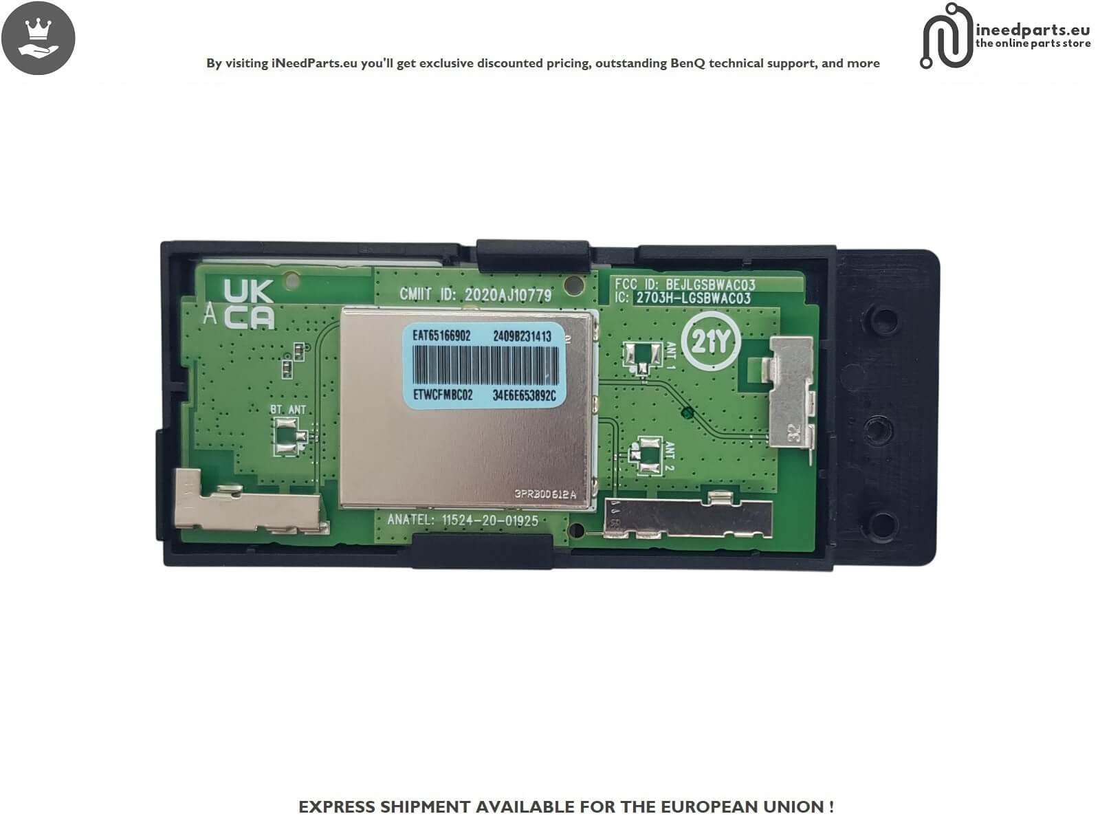 WiFi Board TV LG 27TQ615S-PZ EAT65166902 ETWCFMBCO2