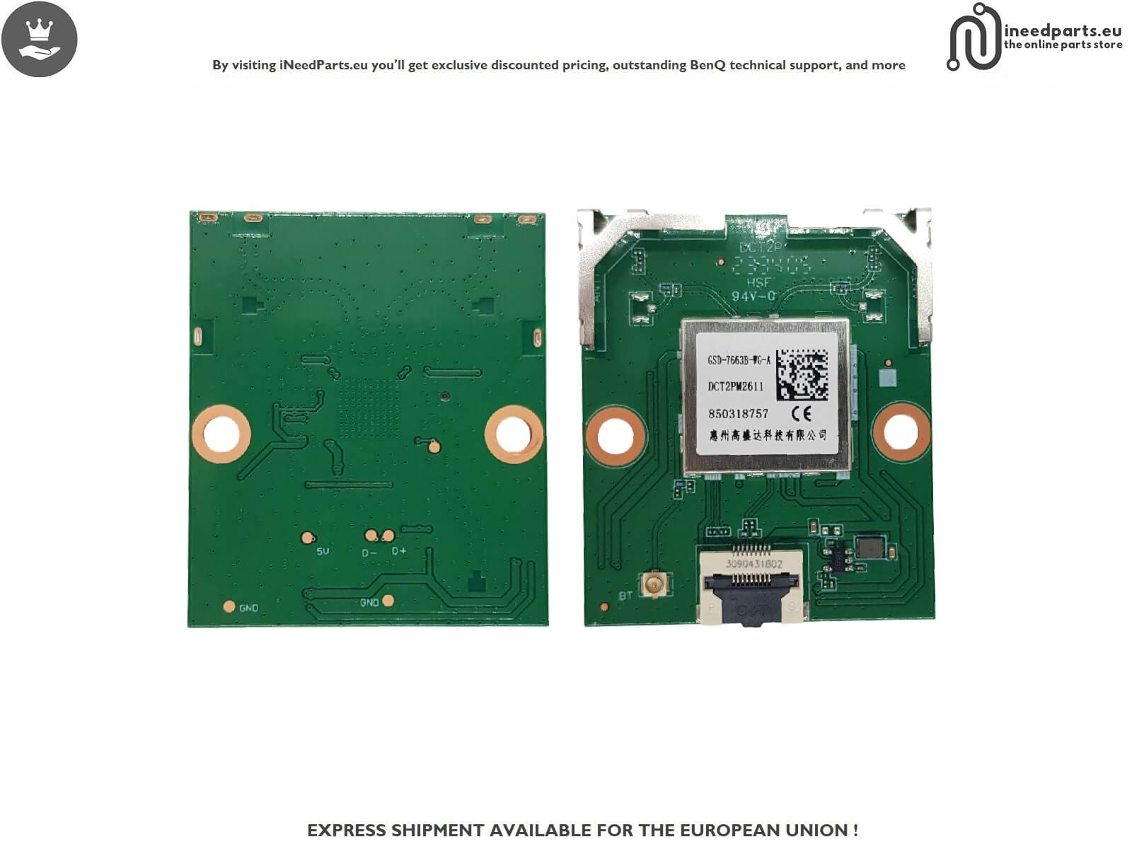 WiFi Board TV BLAUPUNKT 32FBG5010S GSD-7663B-VG-A